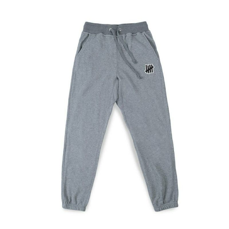 Celana Jogger Undefeated 5 Stripe Sweatpants Grey Original