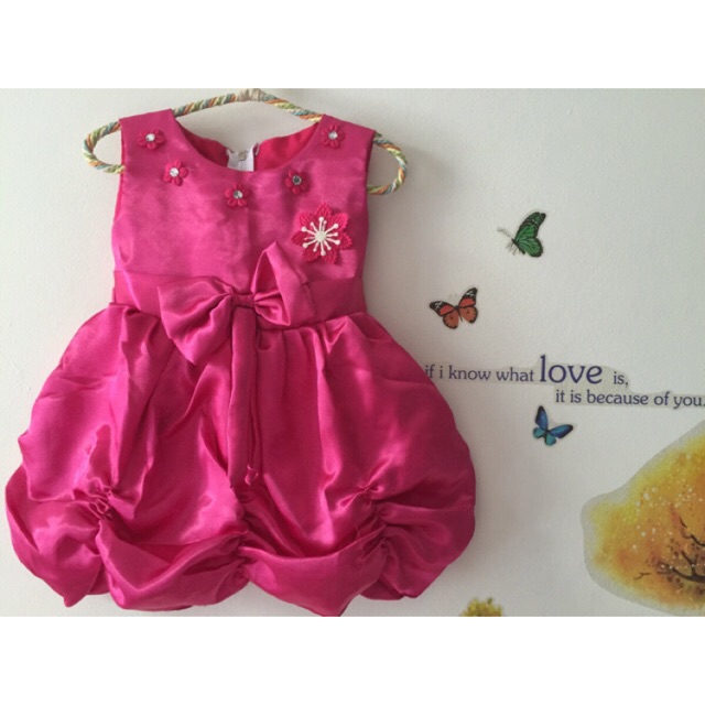 Model Baju Pesta Anak Bahan Satin - Neofotografi