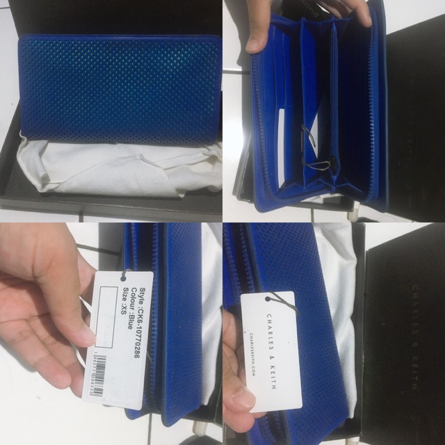 Preloved Charles & Keith long wallet