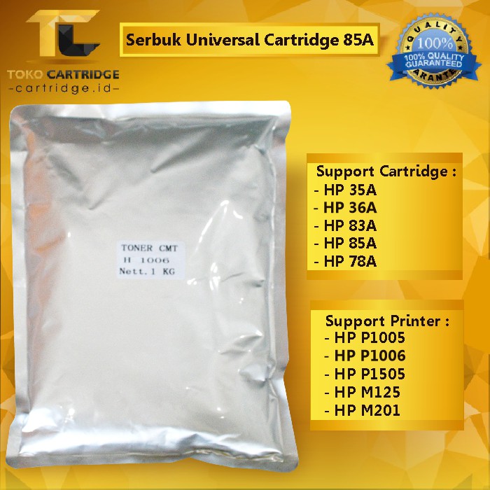 Serbuk Toner Premium Cartridge CE285A CB435A CB436A CE278A CF283A 85A 36A 80A 83A 78A 12A 49A 53A