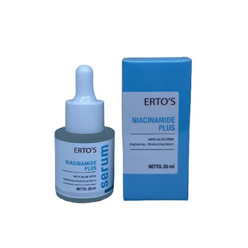 ERTOS SERUM NIACINAMIDE PLUS SERUM PERAWATAN WAJAH SERUM GLOWING ertos serum wajah muka