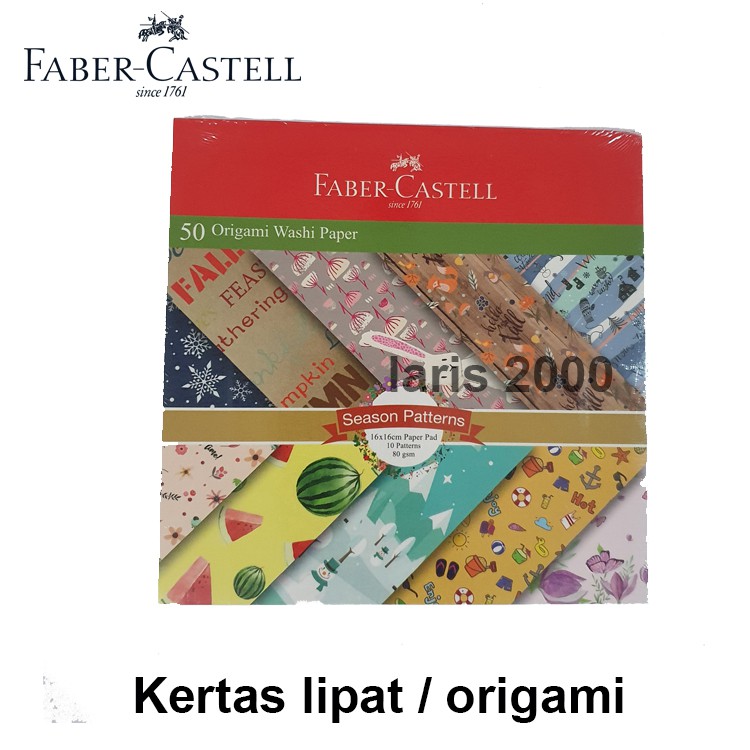 

Kertas Lipat / Origami Faber Castell