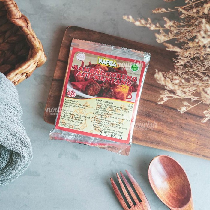 

Nafisa Bumbu Instant NO MSG - Sambal Goreng Ati-Kentang