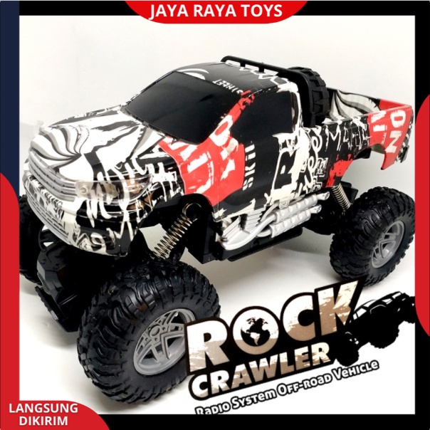 Mobil Remote Control Off road Truck Mainan Remot Kontrol RC Car Rock Crawler offroad Sand Monster