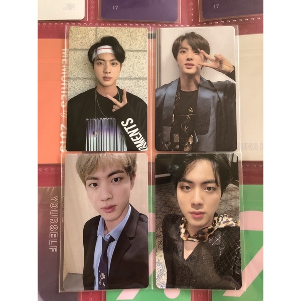 Official Memories 2017 2018 2019 2020 Bluray Jin Photocard