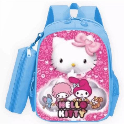 GGS HELLO KITTY - Tas Anak Sekolah Perempuan SD/TK murah Tas Sekolah Ransel Tas Anak Perempuan tas ransel anak helokity prinitng