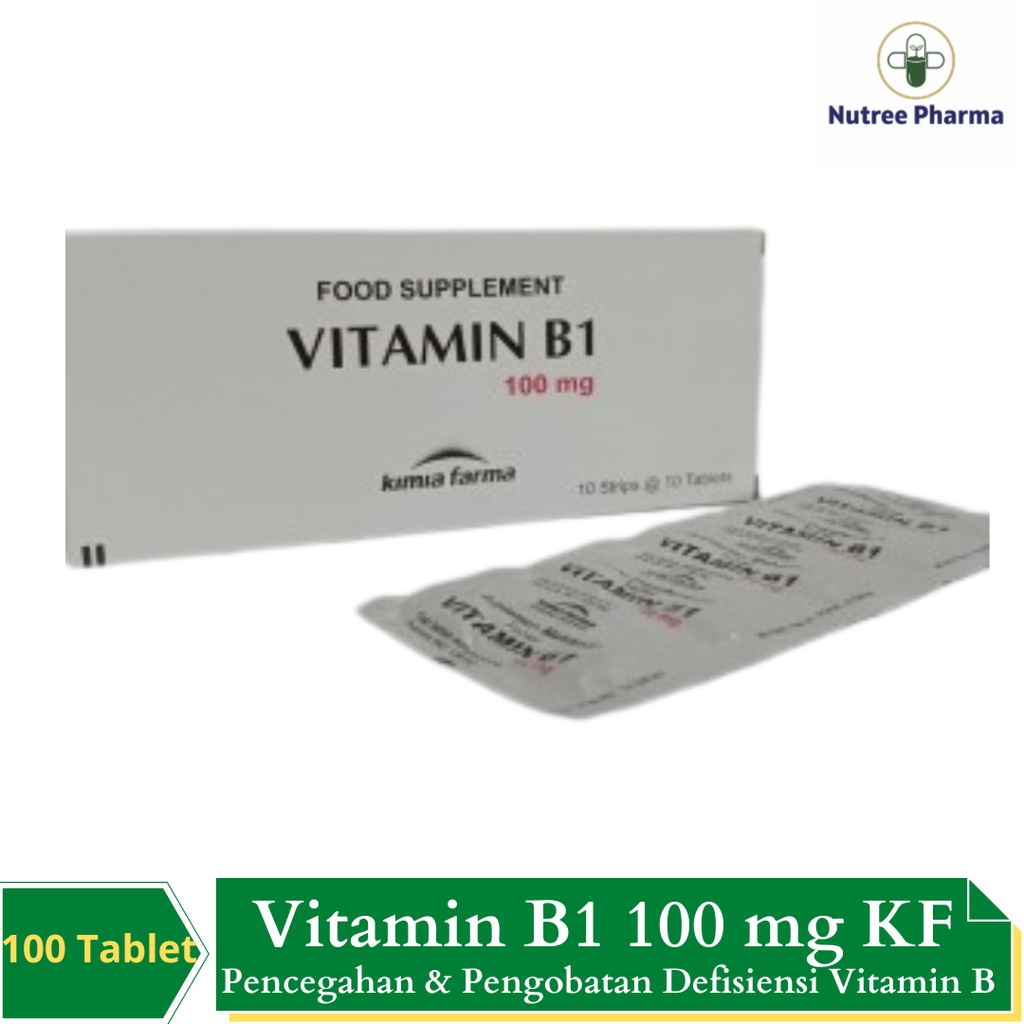 VITAMIN B1 100 MG ISI 100 TAB KF