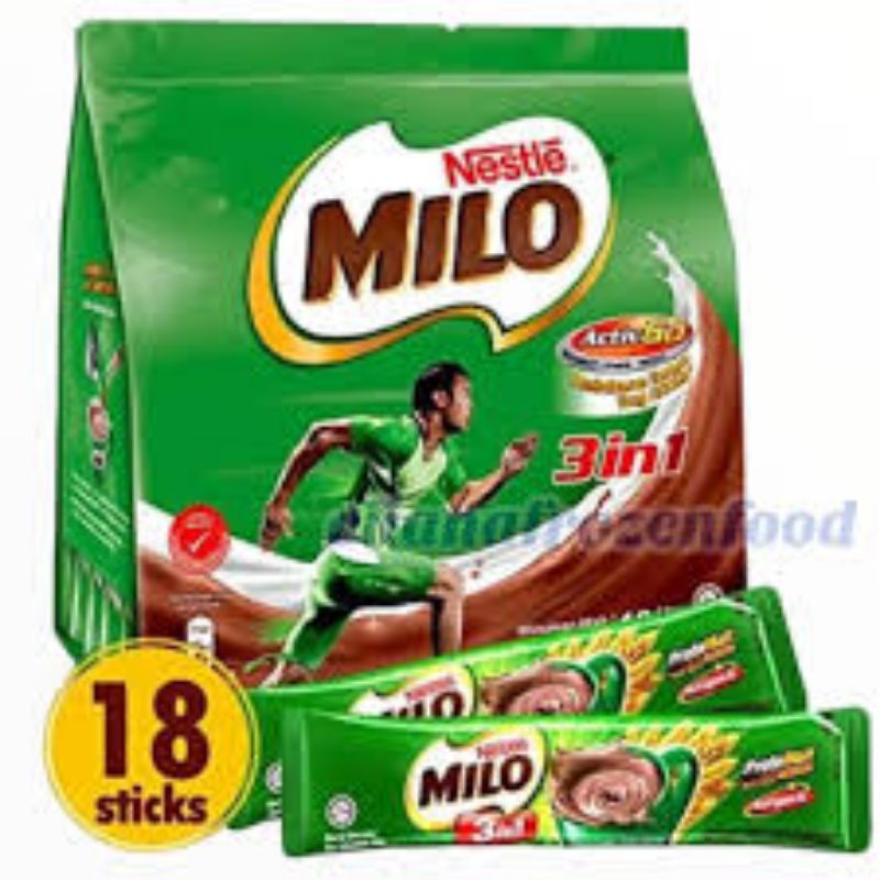

Milo Sachet 3in1 original Malaysia