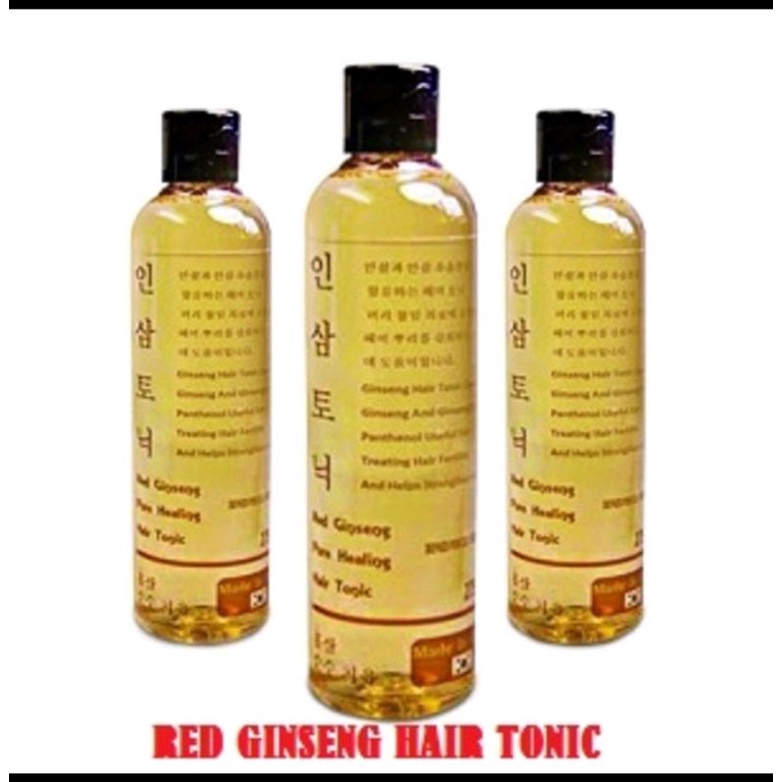 Hari ginseng hair tonic red ginseng hair tonic made in Korea good quality