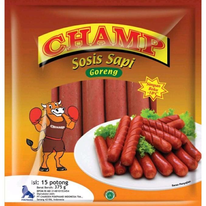 

windytriastuti13 CHAMP SOSIS SAPI 375GR TERLARIS TERPERCAYA ORIGINAL