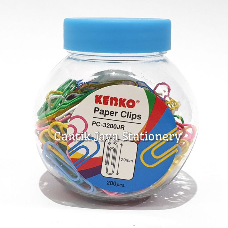 

Jepitan Kertas Kenko Paper Clip PC-3200JR Jar