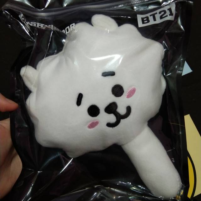 bt21 RJ plush hand mirror