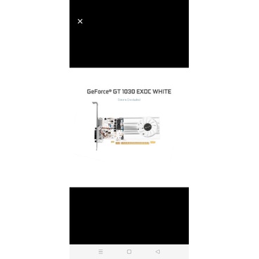 Galax - nvidia gt 1030 2gb gddr5