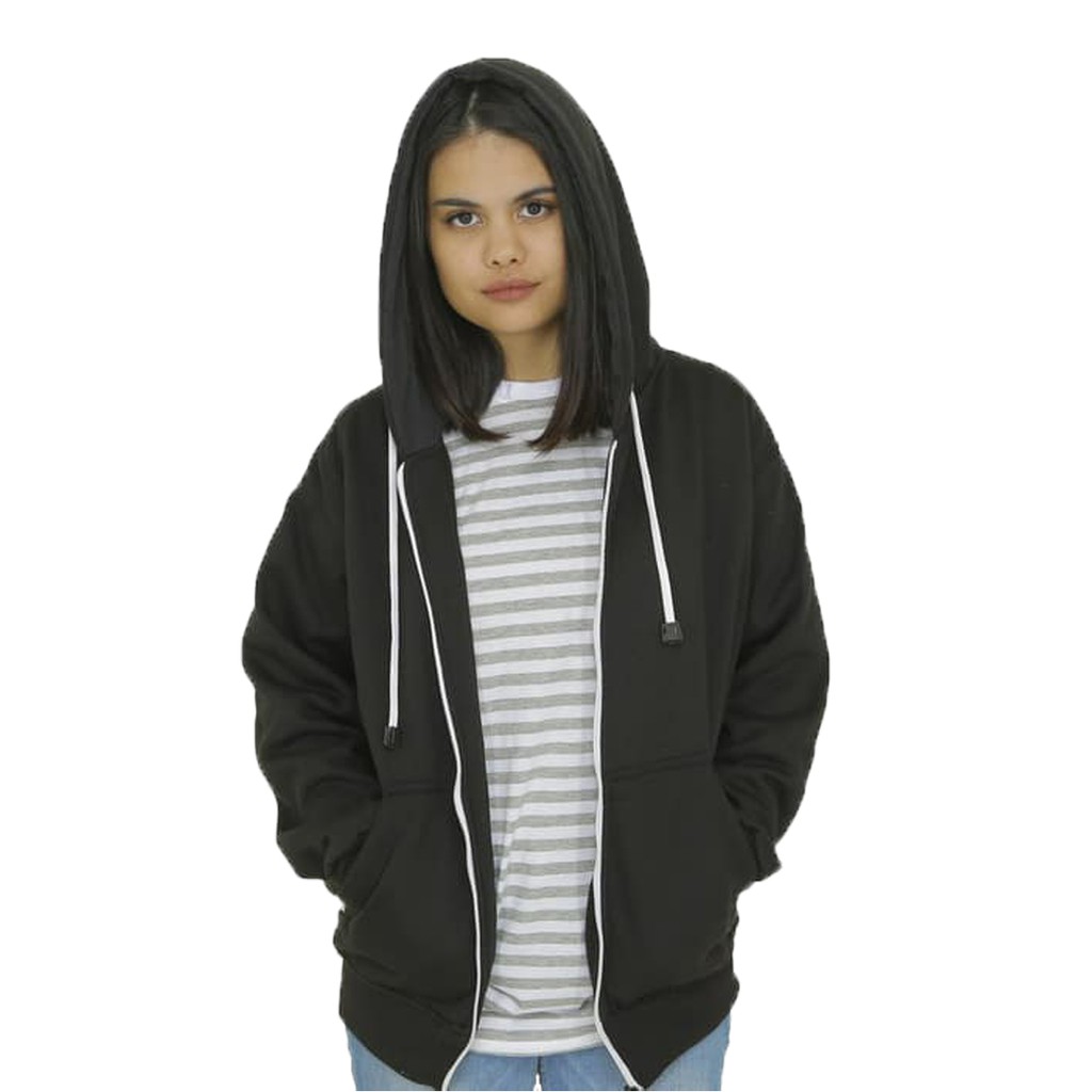 Sweater Wanita - Bahan Cotton Fleece - dimitri collection - Black