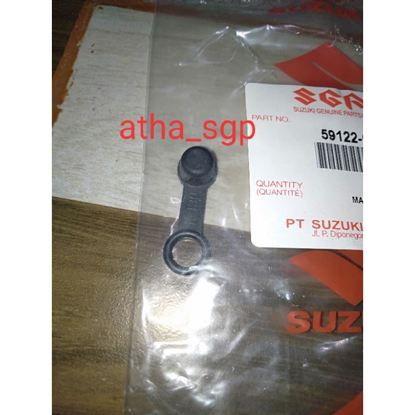 karet tutup nepel pembuangya minyak rem suzuki satria fu,shogun,smash,spin,axelo,titan ori sgp