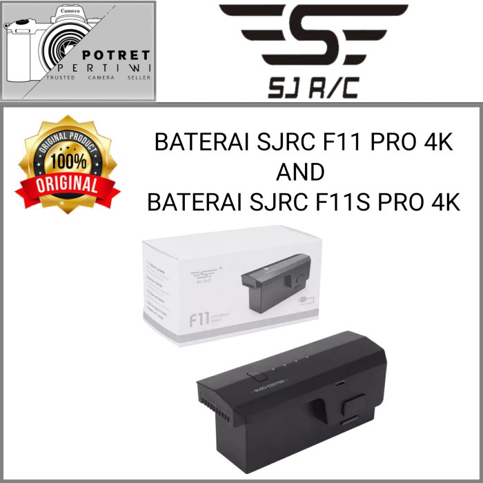{adenastore} BATERAI SJRC F11 PRO 4K / BATERAI SJRC F11S PRO 4K / BATERAI ORIGINAL - BAT F11S PRO 4K