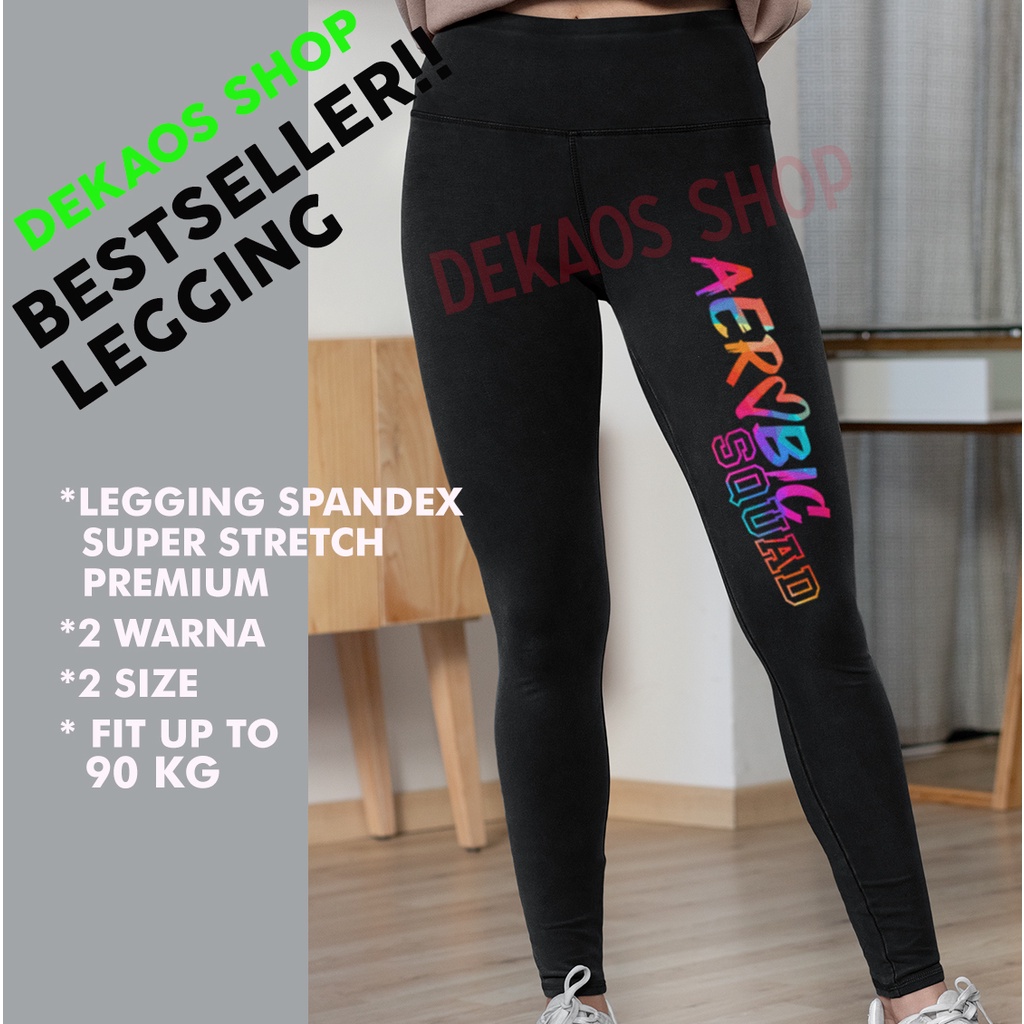 LEGGING SENAM WANITA / LEGGING AEROBIC / CELANA SENAM WANITA / CELANA LEGGING / LEGGING WANITA / LEG