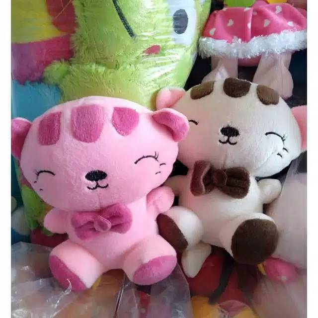 Boneka kucing cantik size:S.