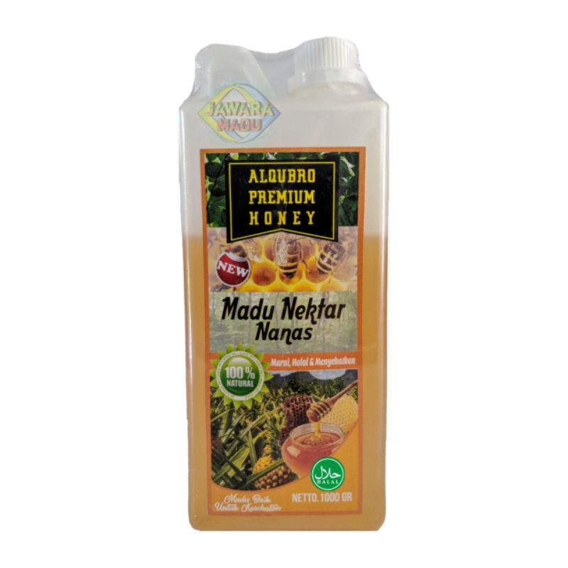 

Madu Murni Nektar Nanas Al Qubro Premium 1000 Gr