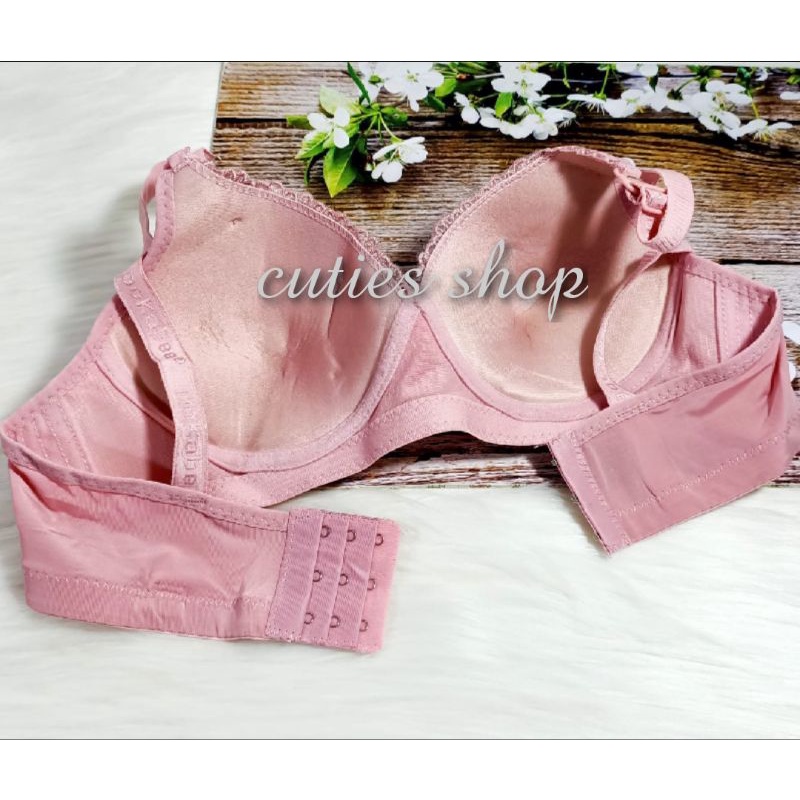 Bra import- brukat ,non kawat- busa tipis- sz 36-44