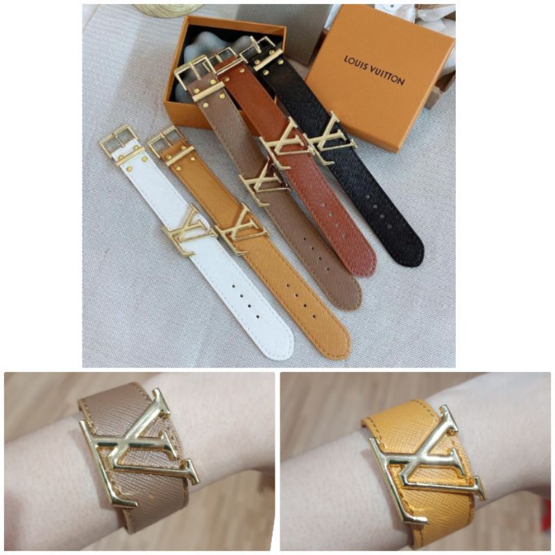 Gelang kulit Kulit epsom Premium Quality branded band gelang tangan Kulit import