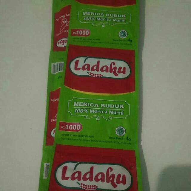 

Merica Bubuk Ladaku Hemat 9900/10saset
