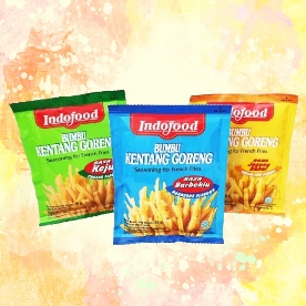 

INDOFOOD Bumbu Kentang Goreng 25gr gram Varian Rasa Barbekiu / Keju / Jagung Bakar Flavor French Fries Potato BBQ Barbeque Sapi Panggang Cheese Roasted Corn Seasoning Bubuk Serbuk Gurih Penyedap Perasa Snack Camilan Jajanan Shoppa Corner Malang Jawa Timur