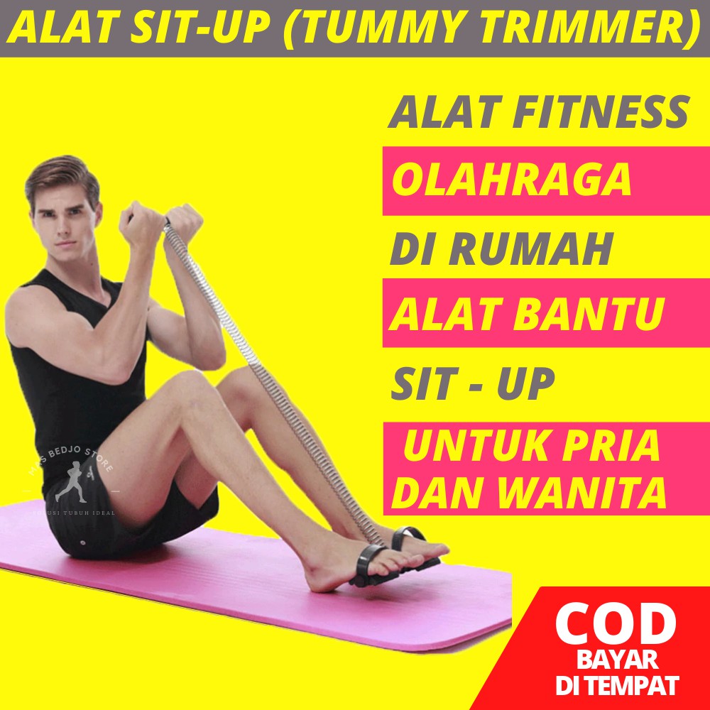 ALAT FITNESS DI RUMAH ALAT OLAHRAGA ALAT FITNES TUMMY TRIMMER HG09