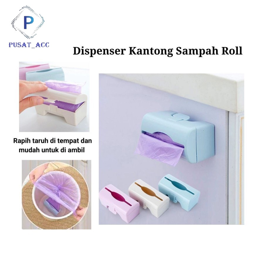 XL6 - Dispenser Kantong Sampah Plastik Roll Tempat Kantong Sampah