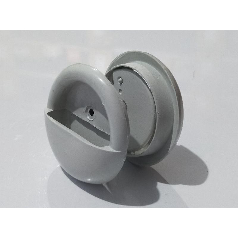 Tarikan Bulat Plastik PVC Kunci Pintu Kamar Mandi Pegangan