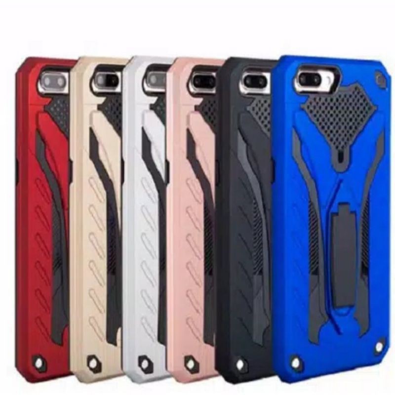 RY -  Vivo Y17 / Y12 / Y11 Case robot stand series hard case phantom standing Vivo Y17 / Y12 / Y11