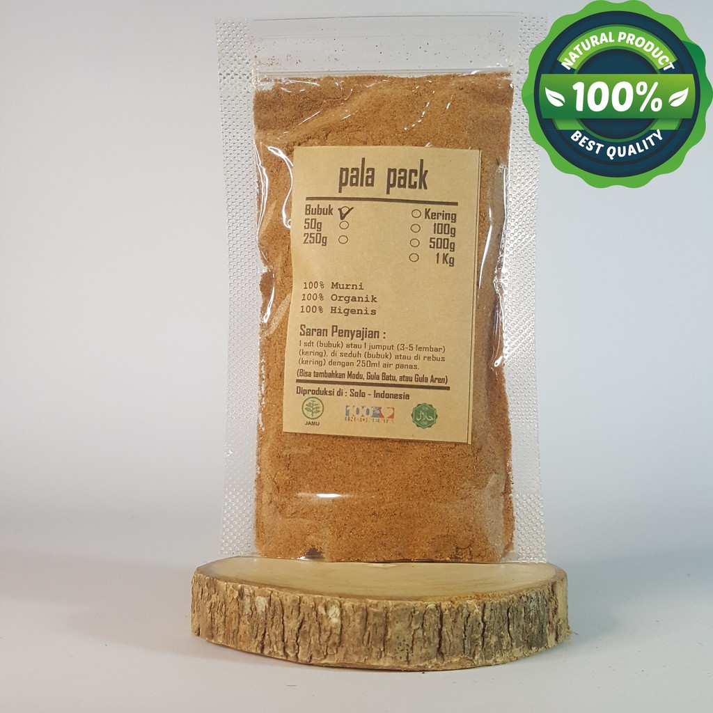 

PALA POLO BUBUK 1 KG - Myristica Fragrans - MURNI - JSR - REMPAH