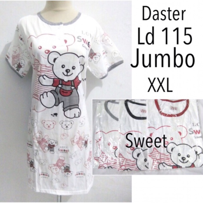 murah daster baju tidur jumbo dewasa kaos adem wanita