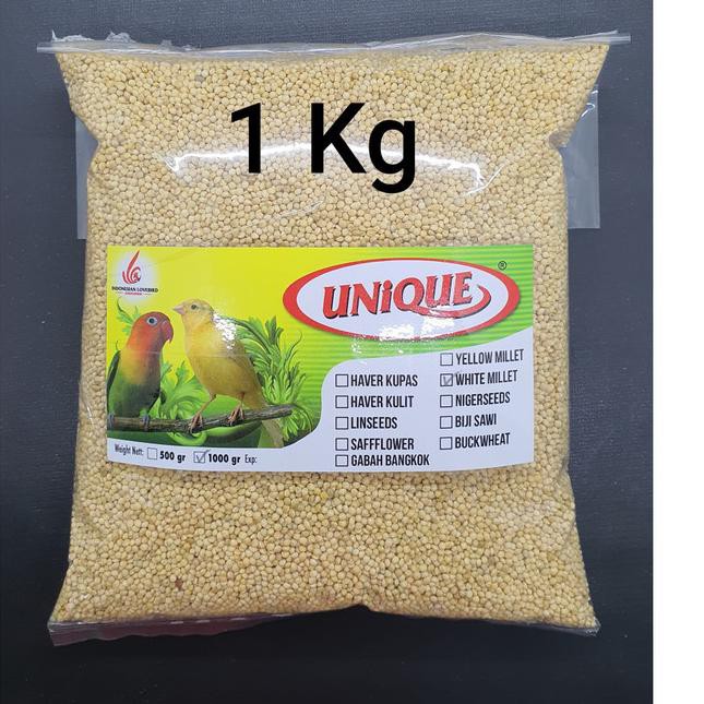 

❀wgiღ *KGIF* MILLET PUTIH BERSIH 1 KG ♖