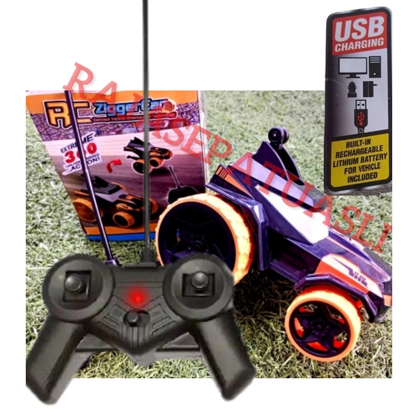 RC murah Mainan Mobil Ardiles Radio Control FLIP STUNT CAR - Mobil Radio Control Ardiles ZIGGER CAR BEETLE CAR cas Ziger