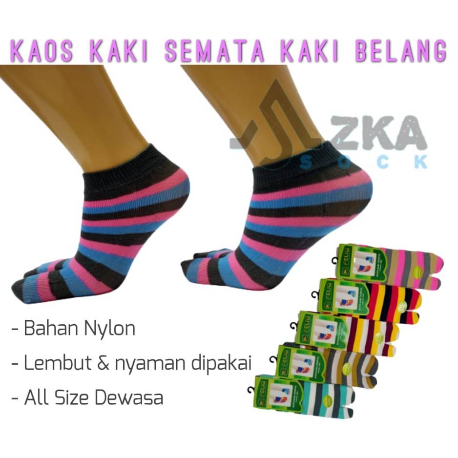 Kaos Kaki Pendek Jempol/Kaos Kaki Mata Kaki Jempol Belang