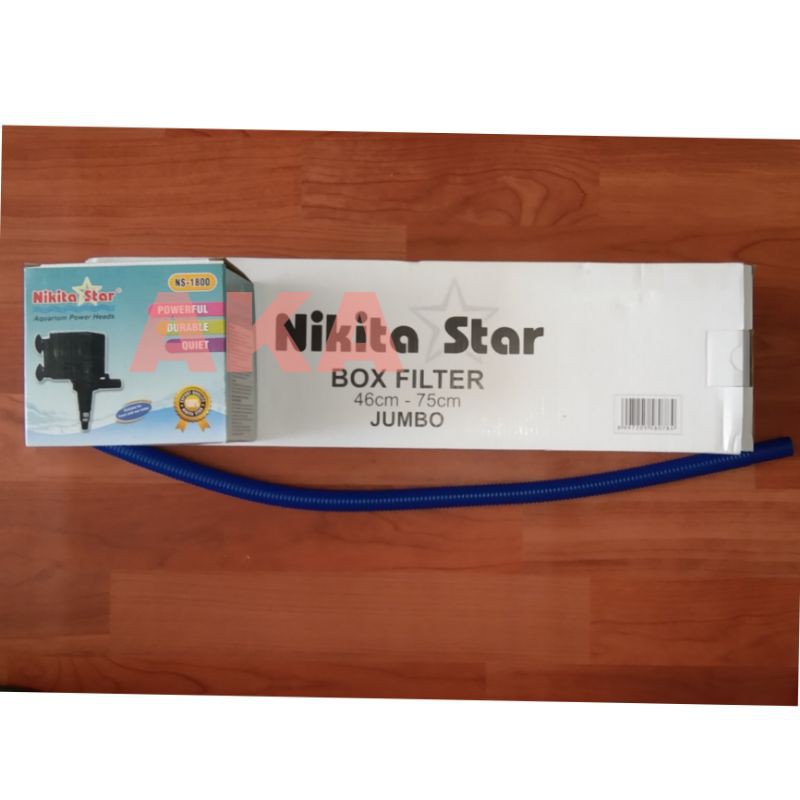 TOP FILTER AQUARIUM NIKITA STAR / PAKET LENGKAP FILTER AQUARIUM - SARINGAN AQUARIUM
