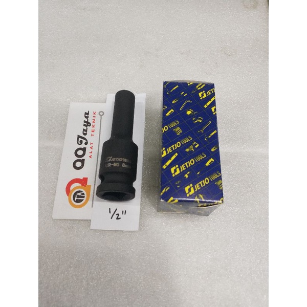 Kunci sok 8 mm impact panjang - jetjo deep impact socket