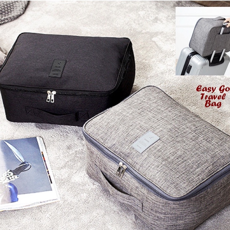 DF078T - TAS TOTE TRAVEL LIPAT GYM OLAHRAGA BAJU PAKAIAN FOLDABLE JINJING IMPORT DUFFLE IMPORT MURAH