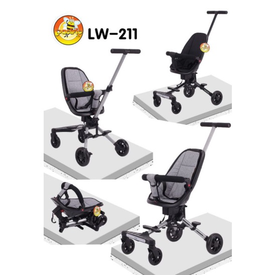 MAGIC STROLLER LW-211/ LW-212/ PACIFIC / kereta dorongan bayi / sepeda lipat / micro trike