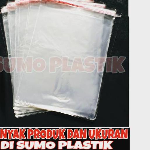 

ⅎ PLASTIK OPP UK 28x37 TEBAL 07 !! ISI 100 LEMBAR ➤