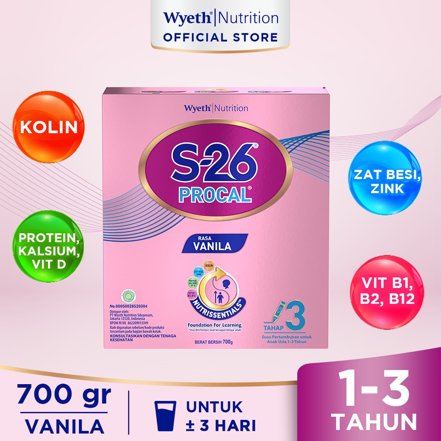 

S26 PROCAL 3 700gr / PROCAL DUS 700gr