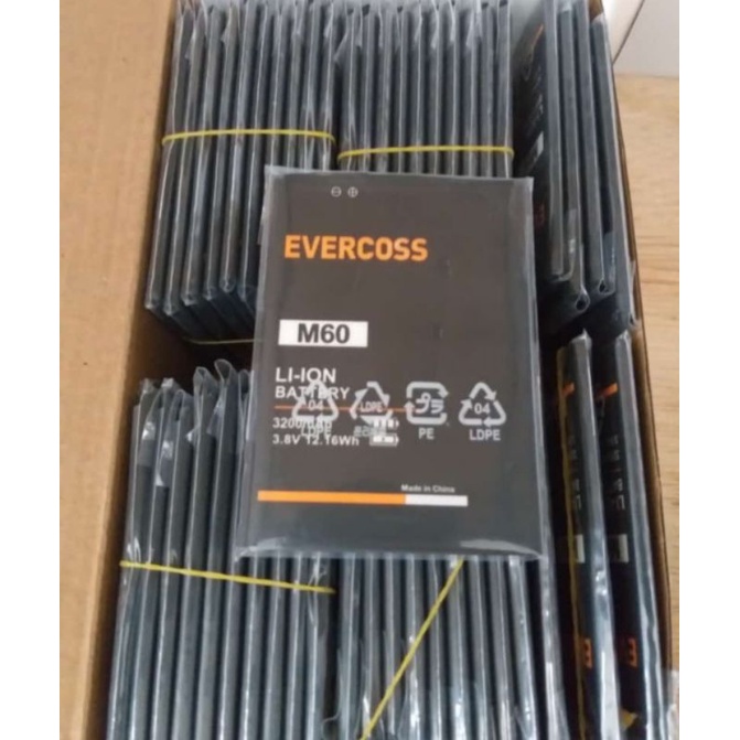 Baterai Beatty original baterai Evercoss M60/100%