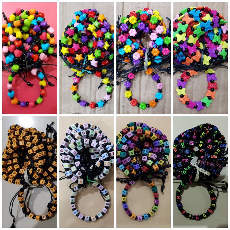 Gelang Monte Bermacam Warna Per Lusin Grosir