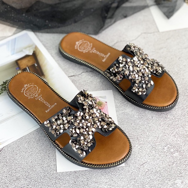 Sendal a2 sepatu wanita import slipper