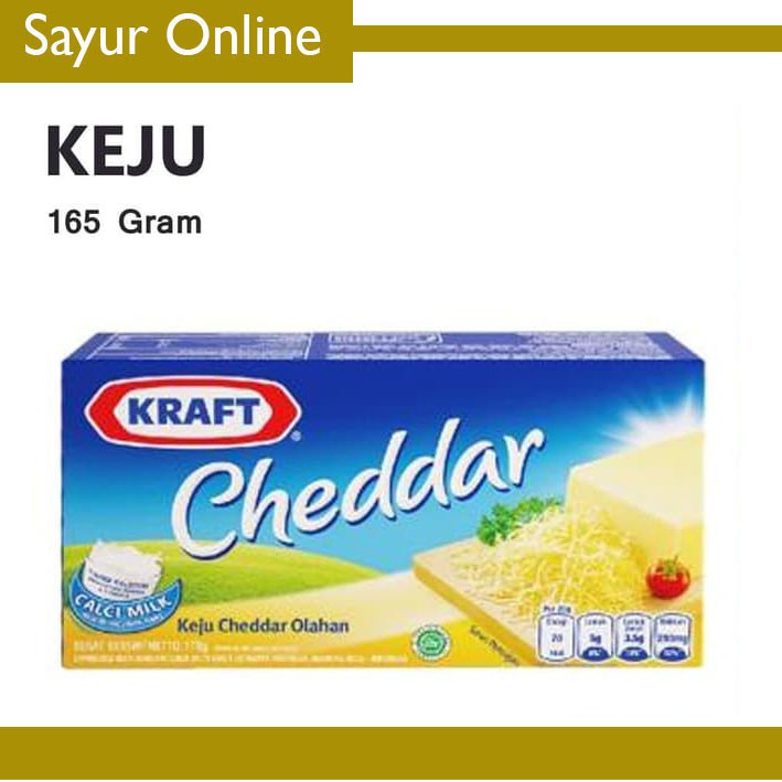 

[SayurOnline] KEJU CRAFT CEDDAR [165g]