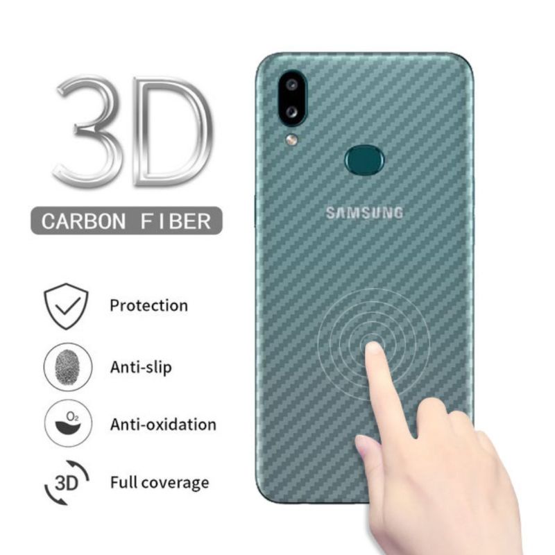 SKIN ANTI JAMUR SAMSUNG S20/S21 FE/A10/A10S/A31/A51/A71/A30S/M30S/A8/A8+ SKINCARBON-COVER