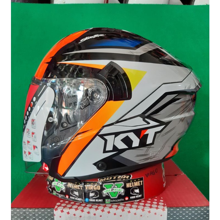 kyt helm nfj simone corsi | Double Visor |D-Ring