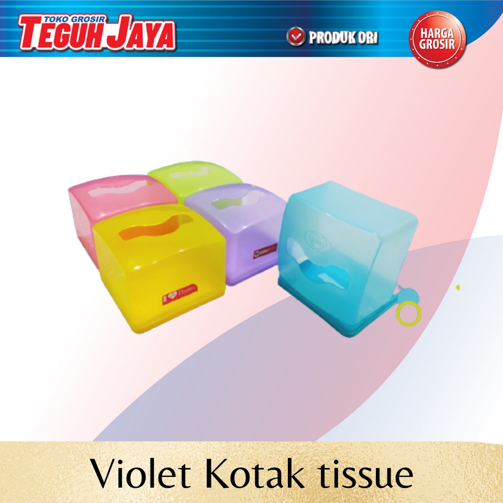 GBU PLAST Tempat Tissue Violet