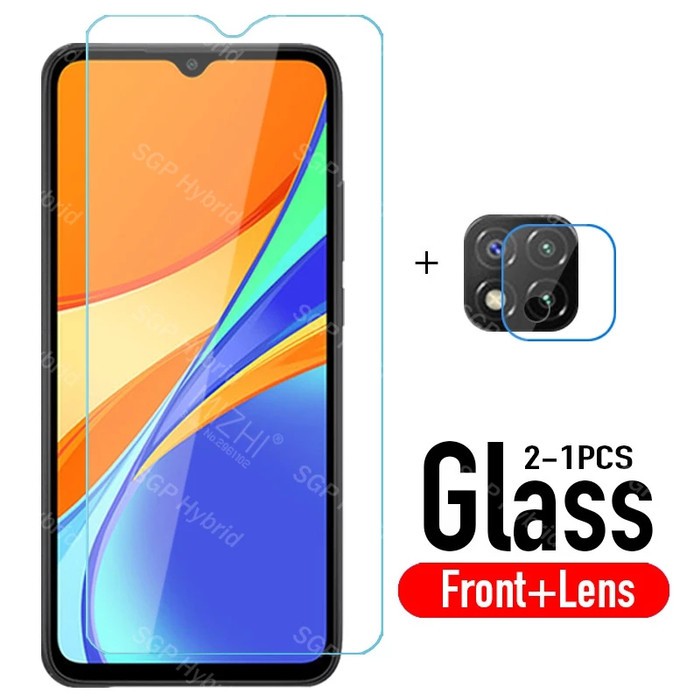 XIAOMI REDMI 9C TEMPERED GLASS SCREEN PROTECTOR - ANTI GORES KAMERA